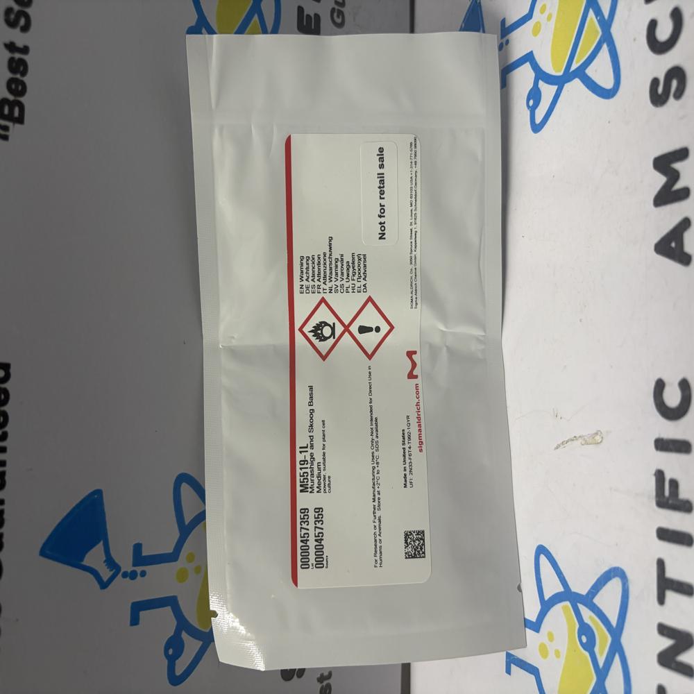 Murashige and Skoog Basal Medium 1Ltr Sigma-Aldrich