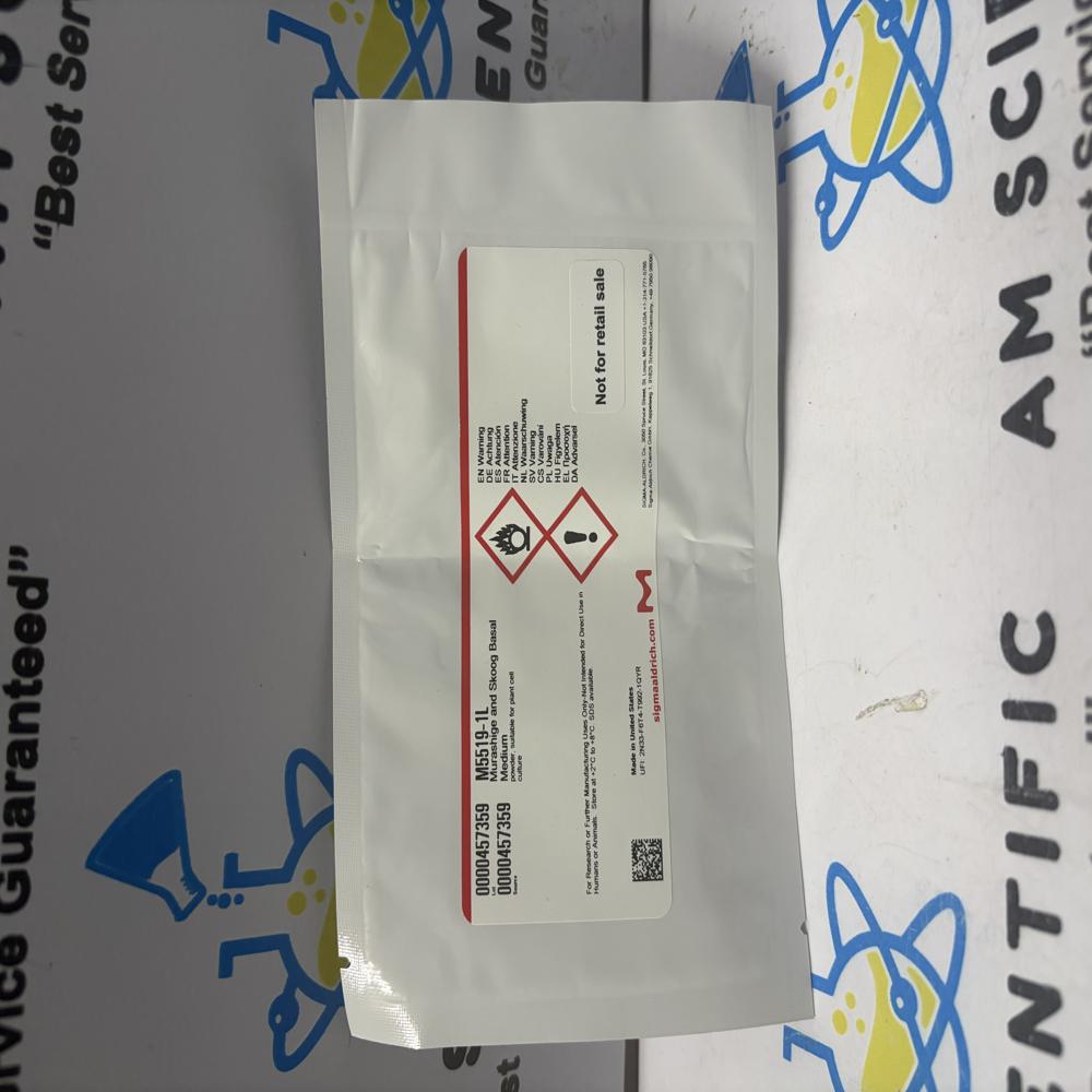 Murashige and Skoog Basal Medium 1Ltr Sigma-Aldrich