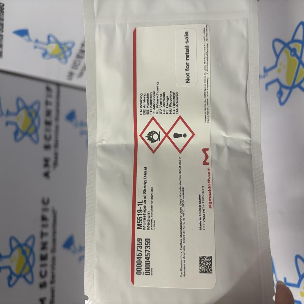 Murashige and Skoog Basal Medium 1Ltr Sigma-Aldrich
