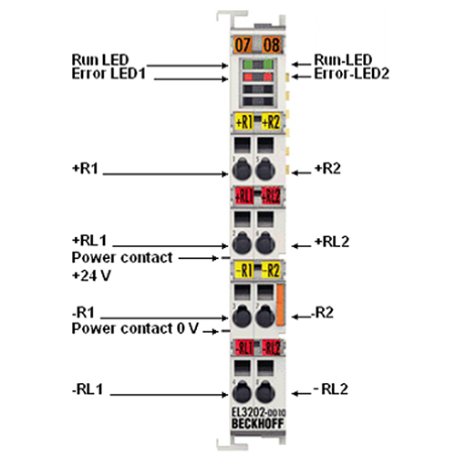 Beckhoff EL3202 Industrial Automation - I-O Module