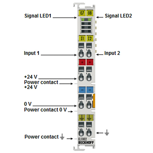 Beckhoff EL1008 Industrial Automation - I-O Module