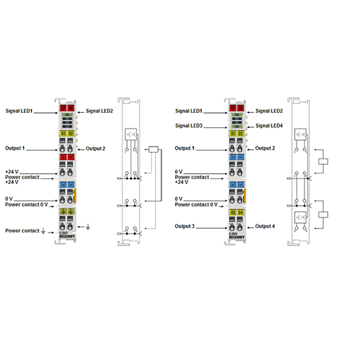 Beckhoff EL2008 Industrial Automation - I-O Module