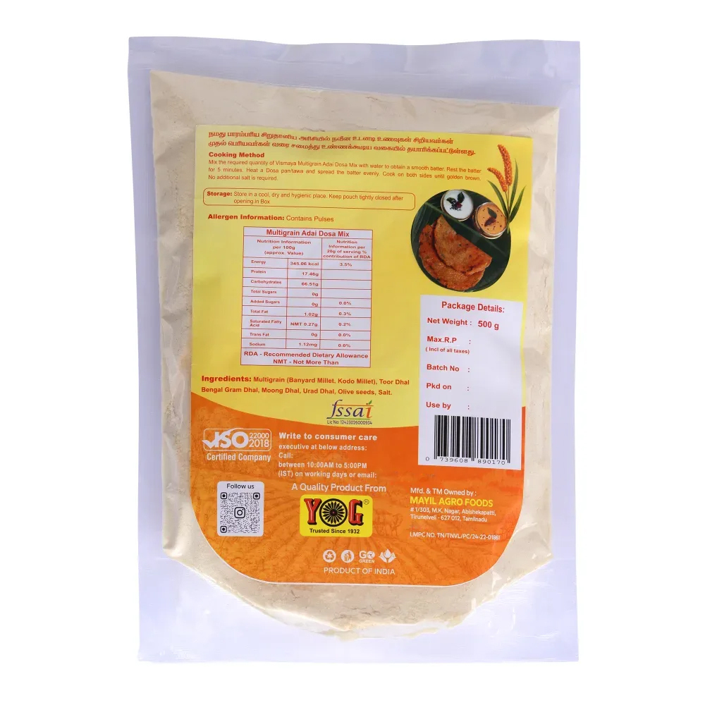 Multigrain Adai Dosa Mix Powder