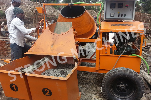 Commercial Concrete Mixers With Weighbatching