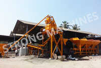 Commercial Stationary Concrete Batching Plant