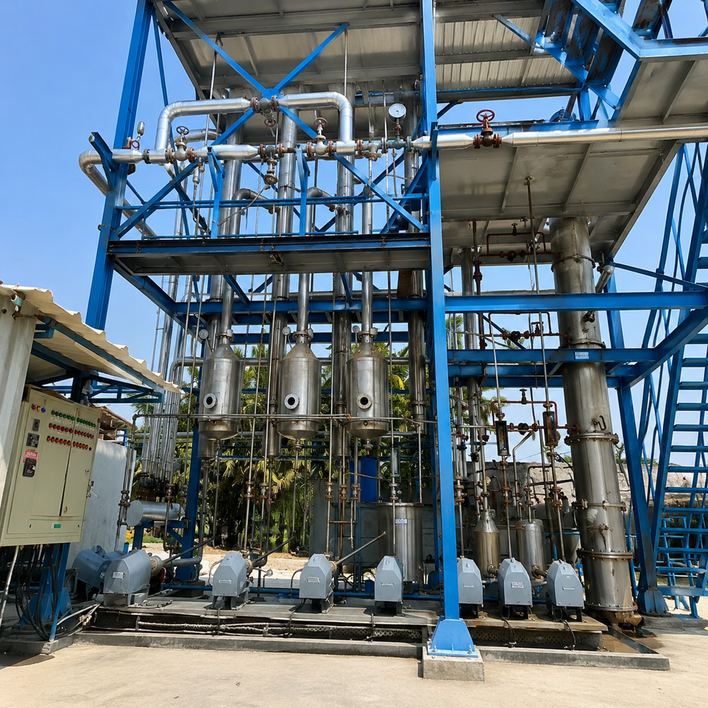 Forced Circulation Evaporator - Application: Distillation