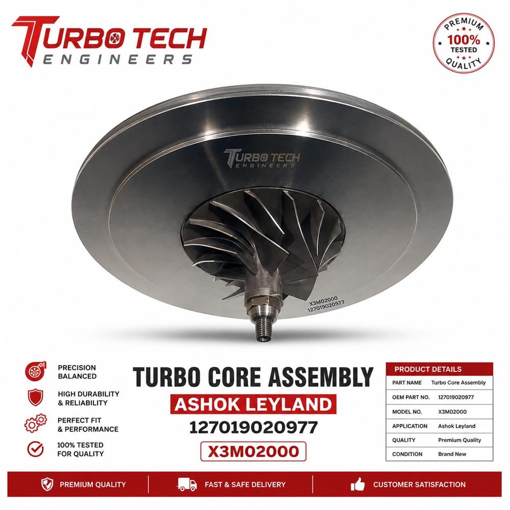 Ashok Leyland Turbo Core Assembly 77 - Country Of Origin: India