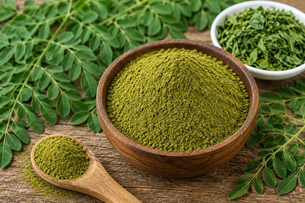 Dried Moringa Leaf Powder