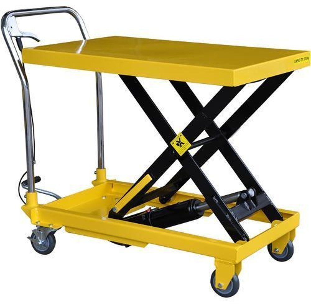 Scissor Lift Platform Trolley - Lifting Capacity: 350  Kilograms (kg)