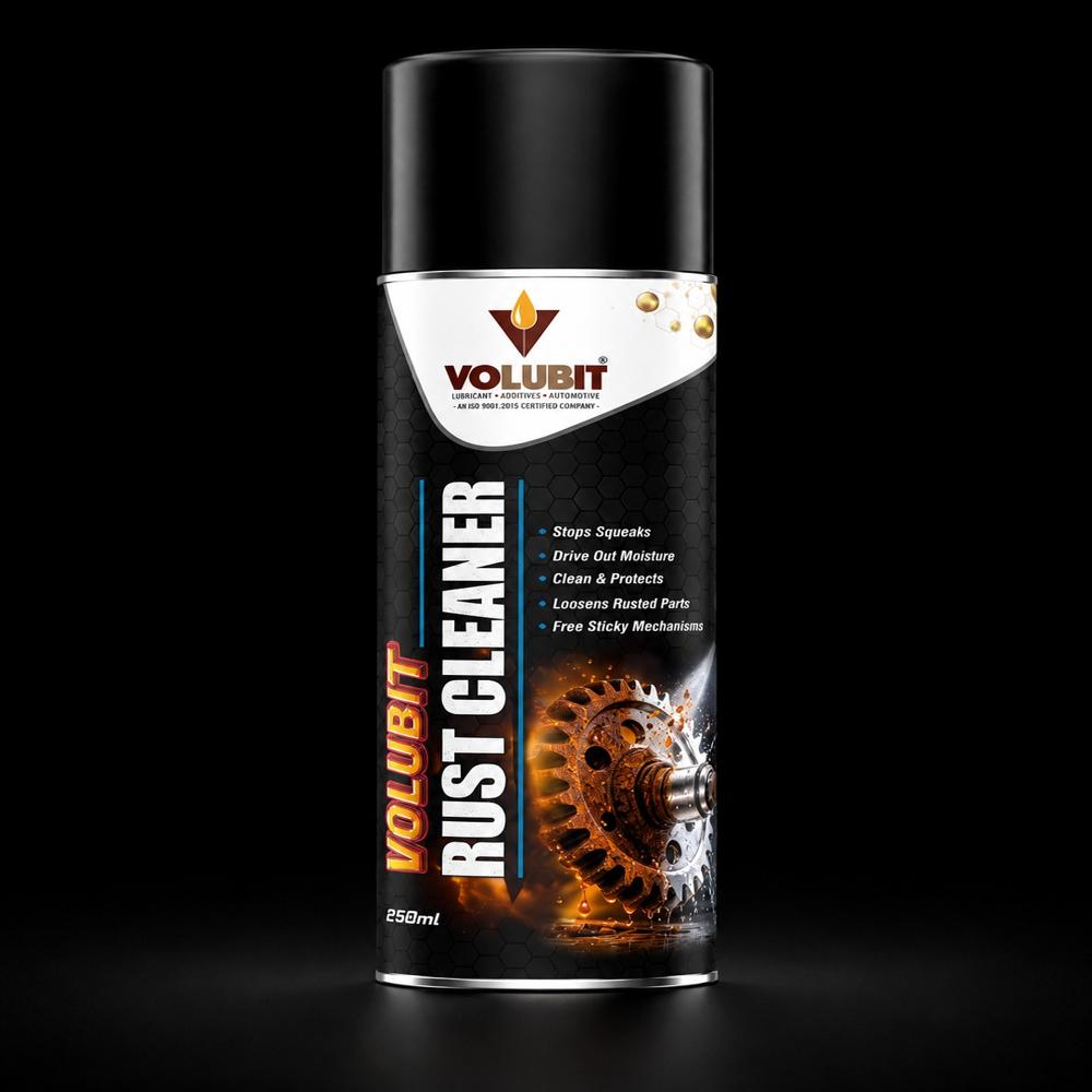 Volubit 250ml Rust Cleaner Spray Lubricant - Ash %: Nil / <0.01%