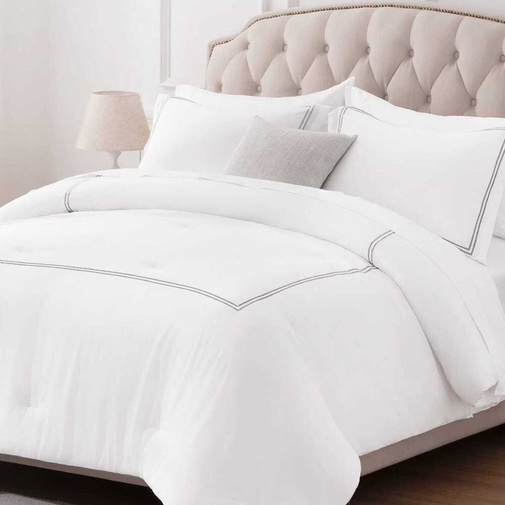 Luxury Hotel White Duvet Cover