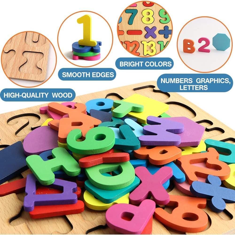 Wooden Puzzle Set Toy