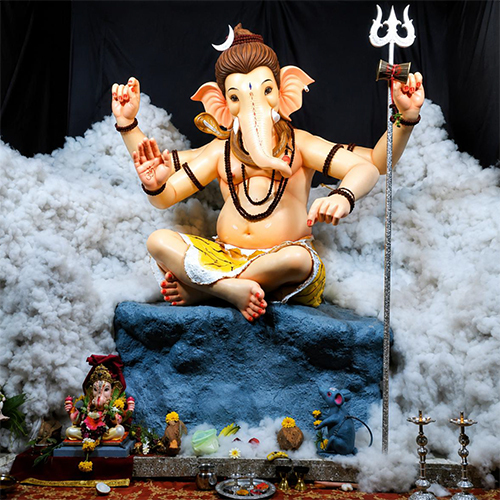 Lord Ganesha Sitting God Statues