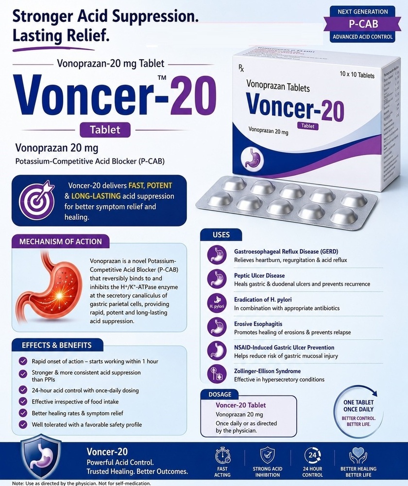 VONCER-20 TAB