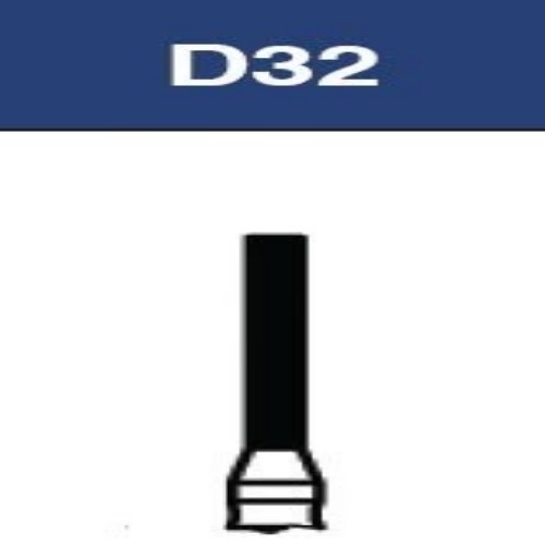 Flat End Cylinder Diamond Bur D32M strauss & co