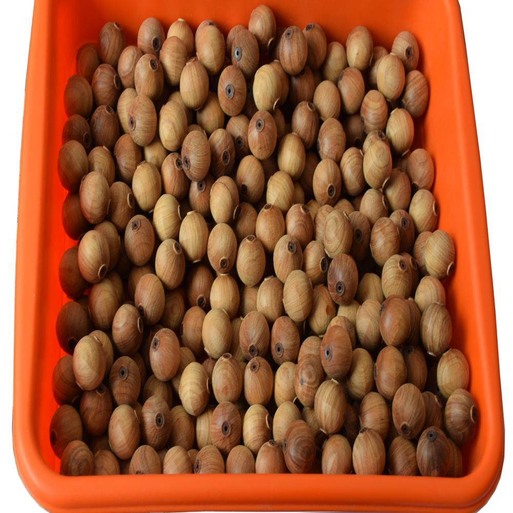 Semi-Finished sandalwood beads 10 mm
