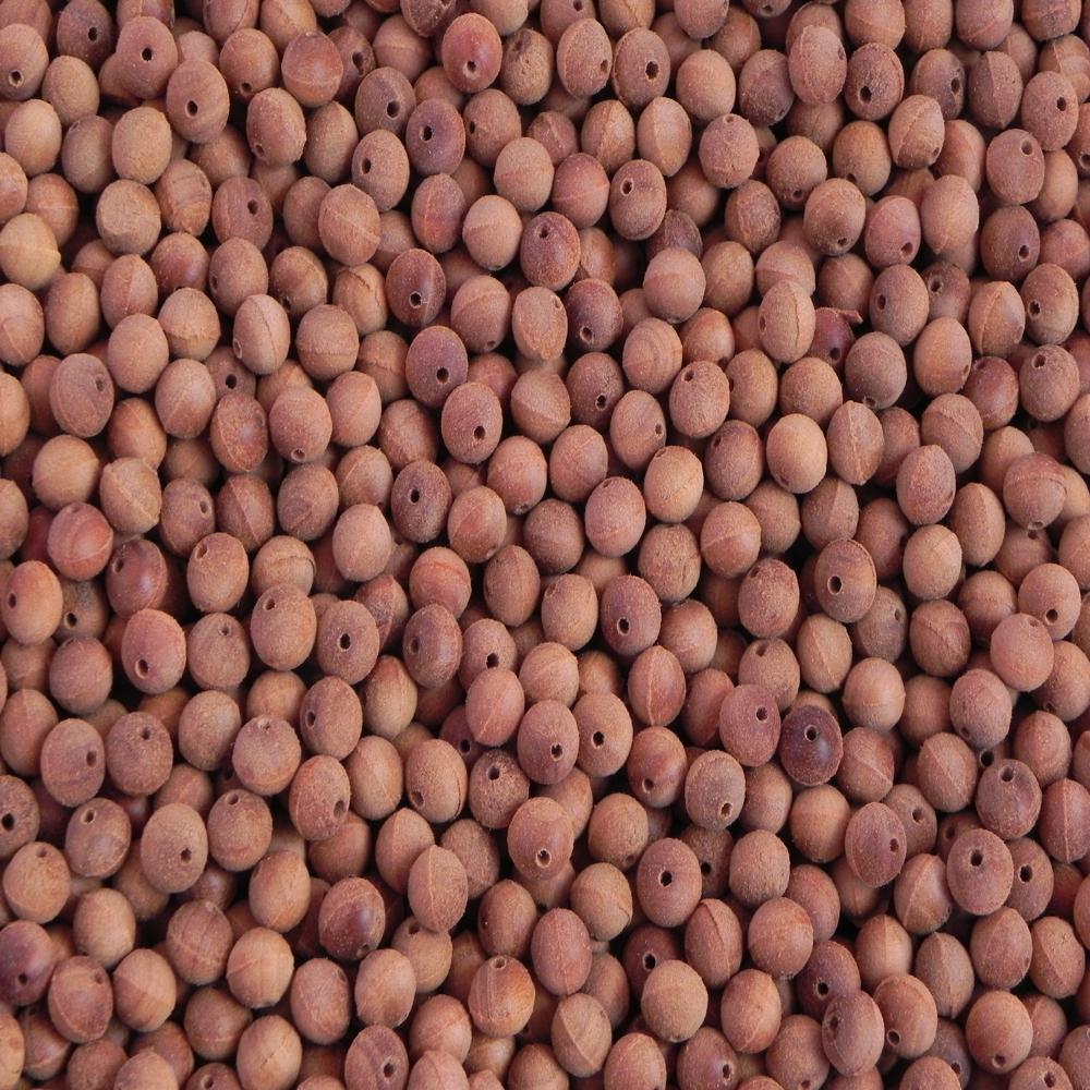 Semi-Finished sandalwood beads 10 mm