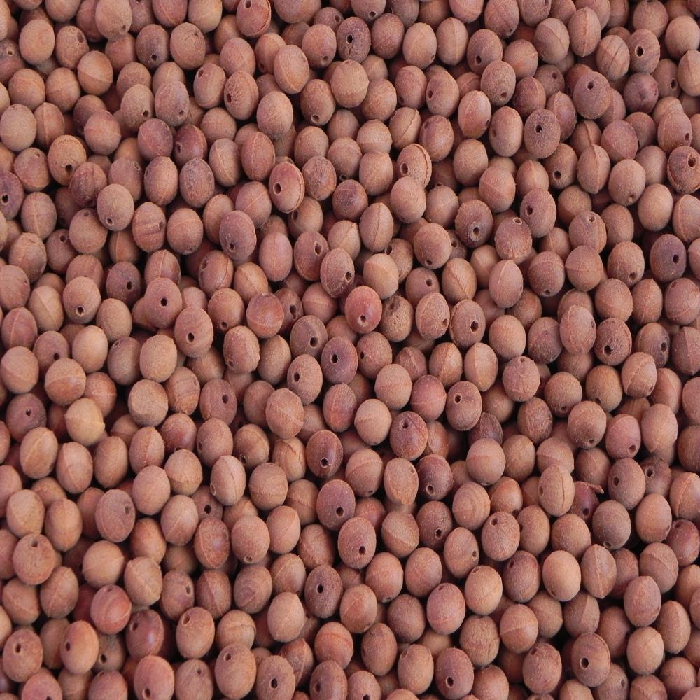 Semi-Finished sandalwood beads 10 mm