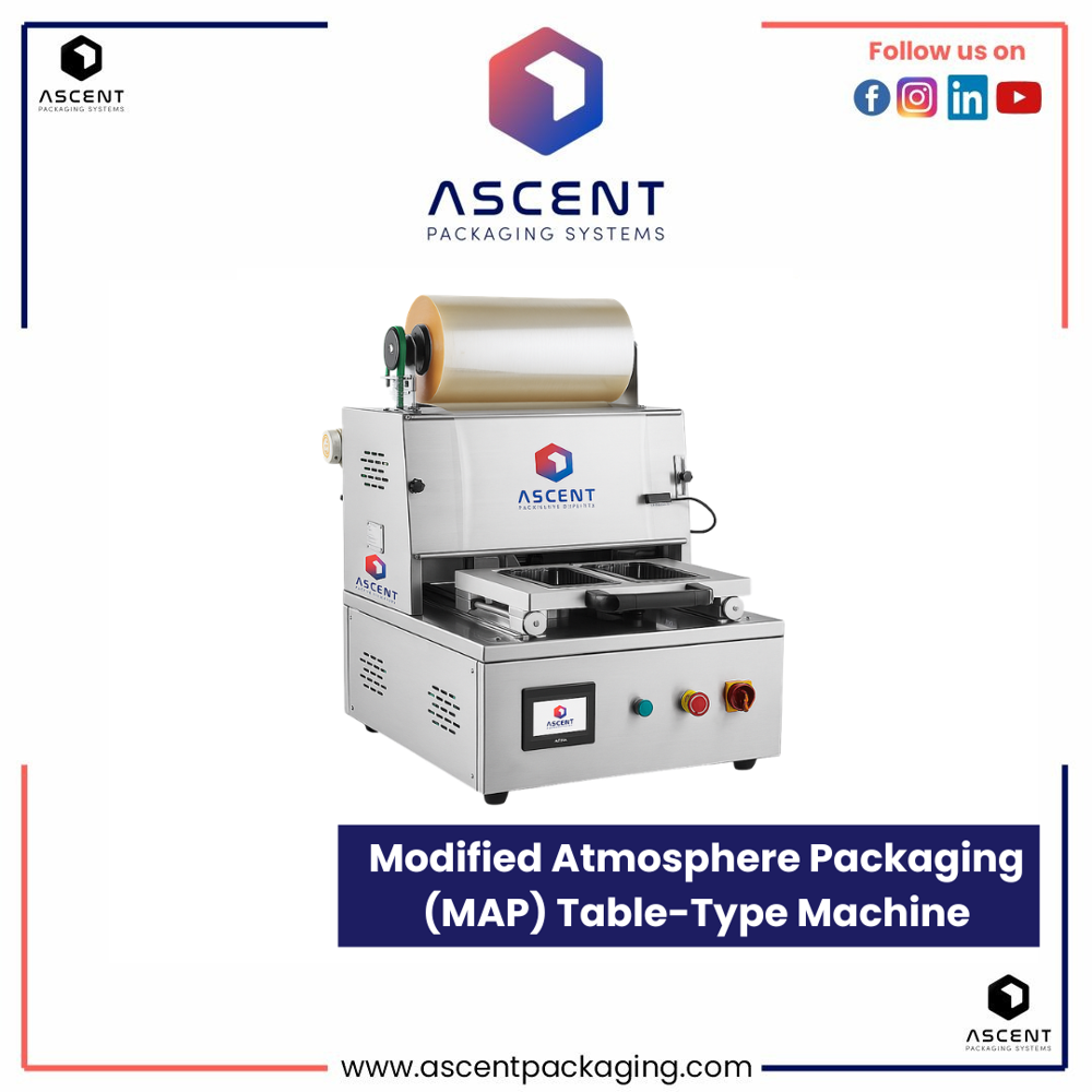 Modified Atmosphere Packaging (MAP) Table-Type Machine