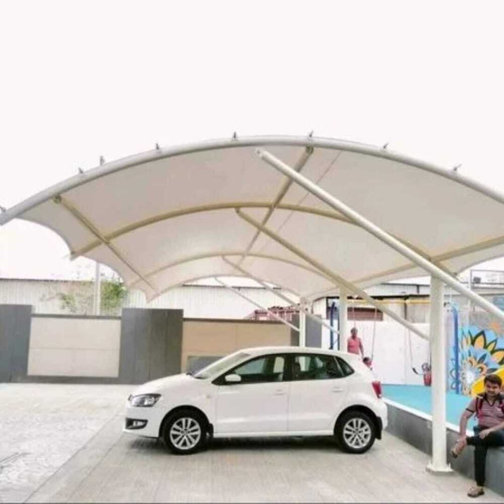 Modular Car Parking Tensile Structure