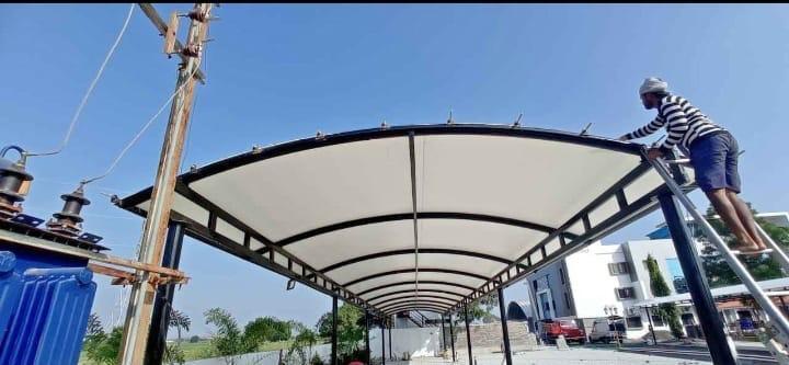 Industrial Car Parking Tensile Structures