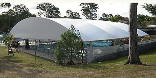 Swimming Pool Tensile Structure