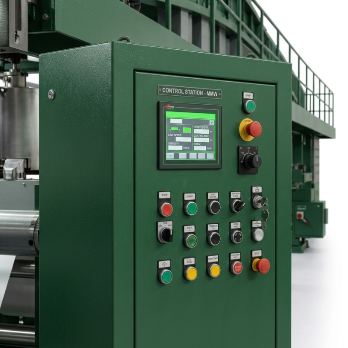 Automatic High Speed Uv Paper Coating Machine - Coating Head: Mayer Bar