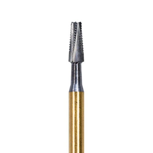 CARBIDE BUR BARRACUDA Gold plated FGB702