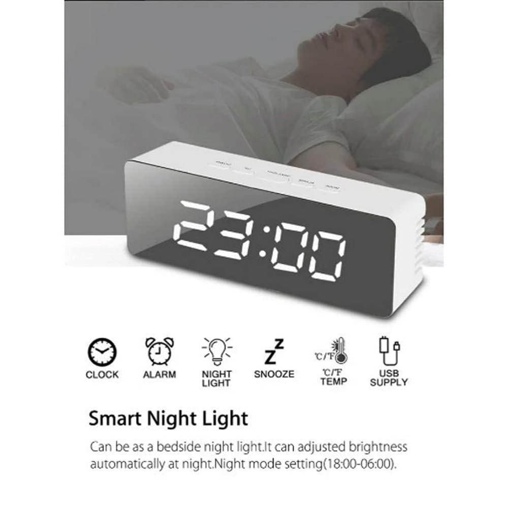 Alarm Clock Mirror