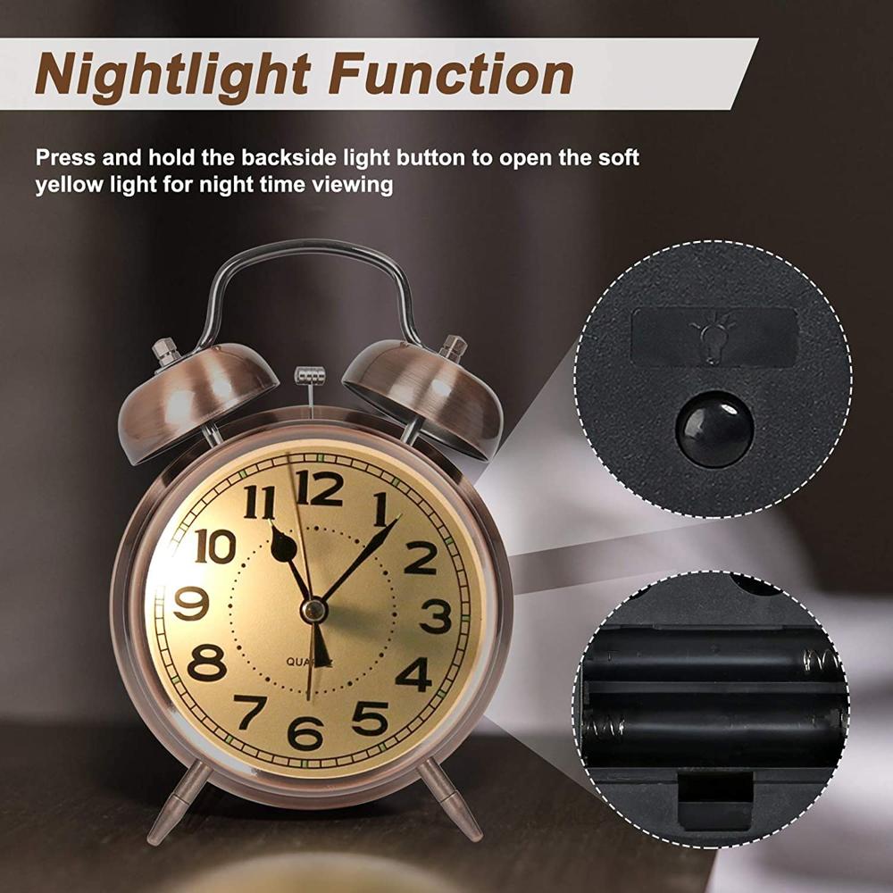 Alarm Clock Copper