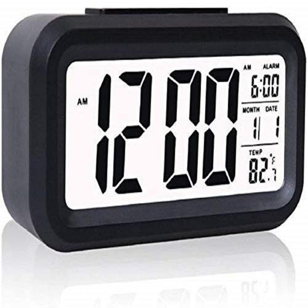 Alarm Clock Digital Black
