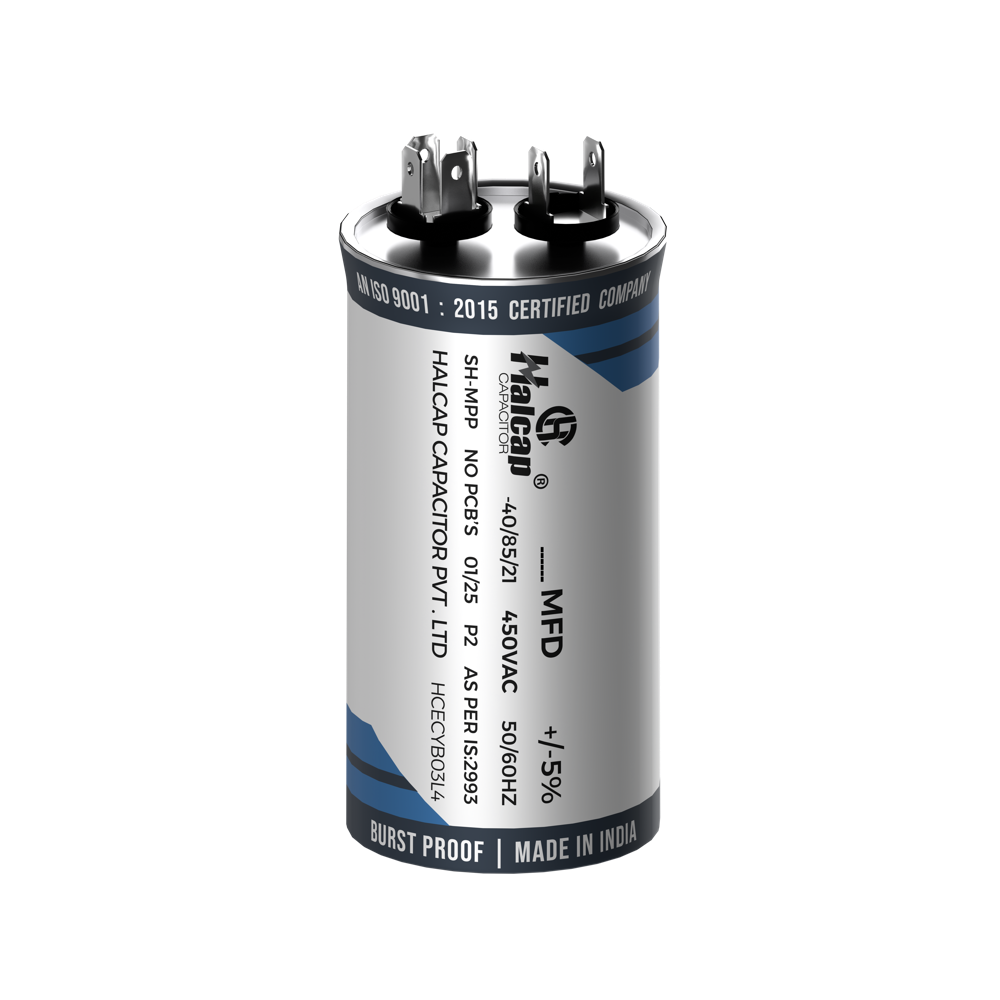 Single And Dual Air Conditioning Capacitor