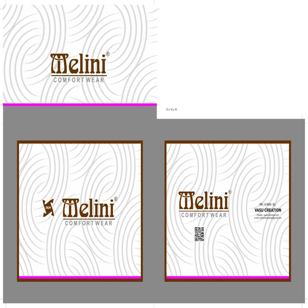Melini Comfortwear Carton - Artwork: Yes