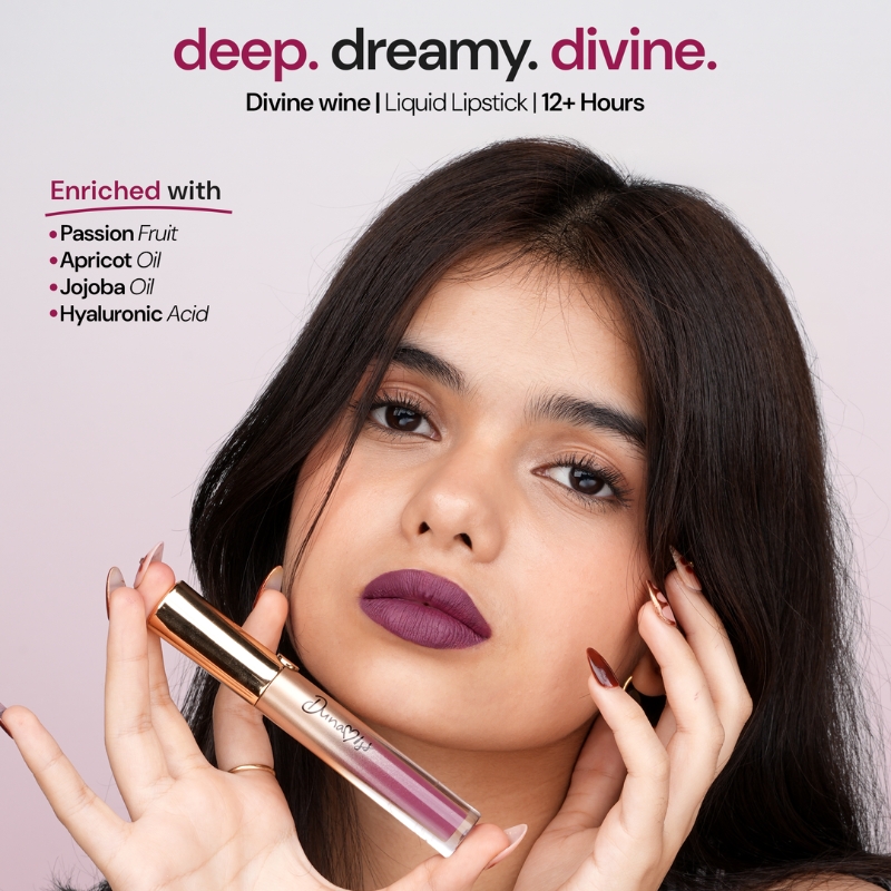 Dunamiss Liquid Lipstick DivineWine