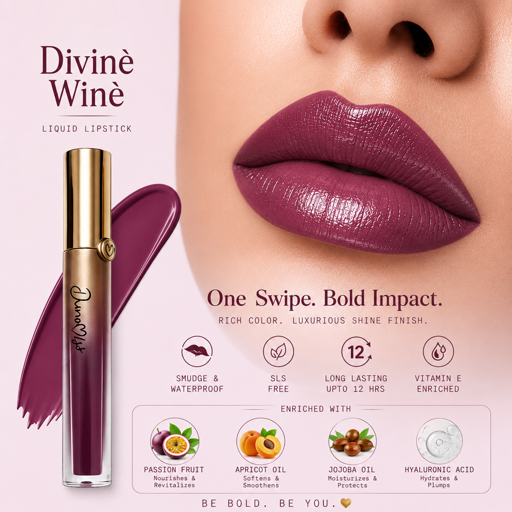 Dunamiss Liquid Lipstick DivineWine