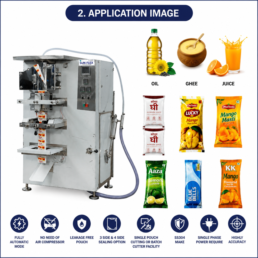 Laminated pouch packing machine