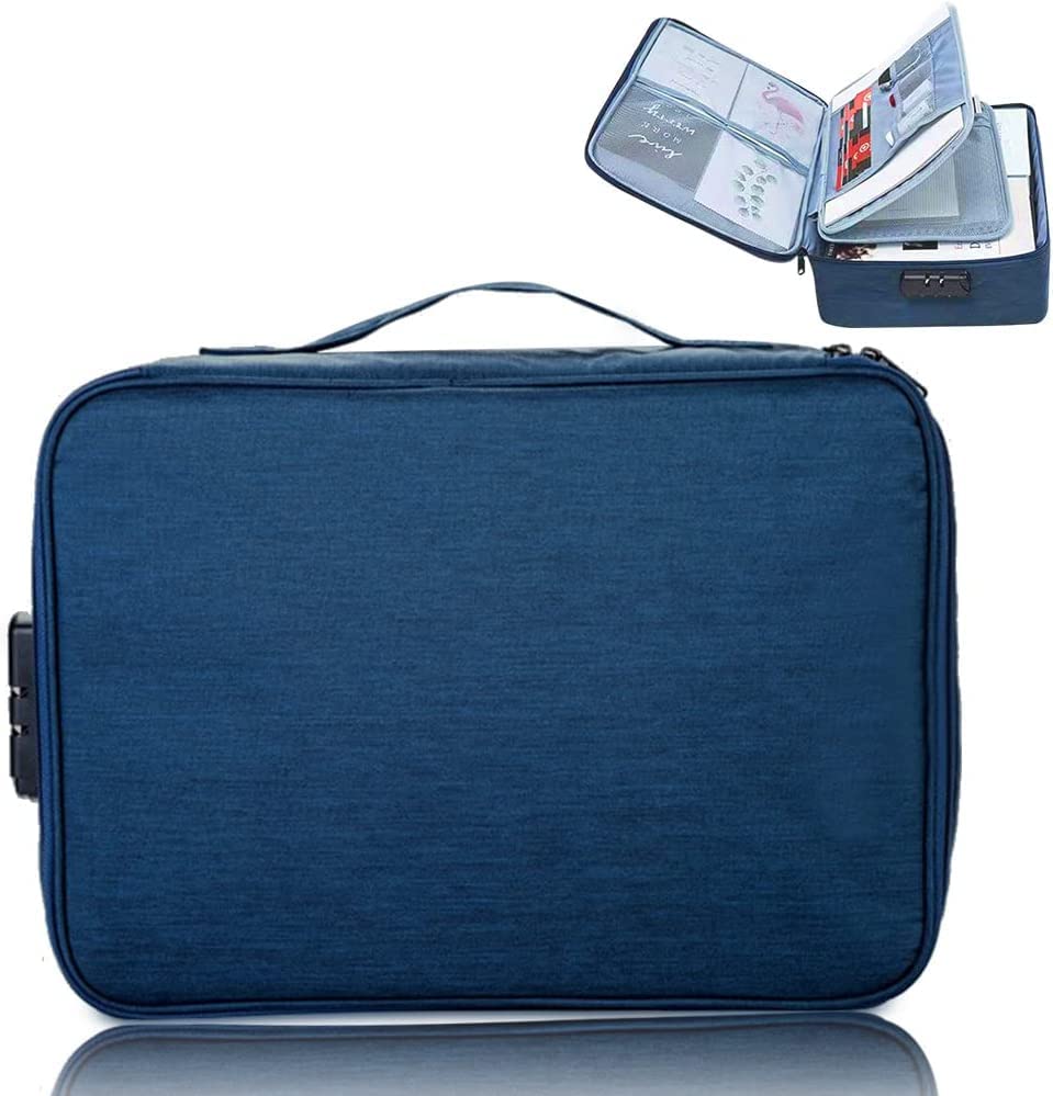 Document Bag Blue