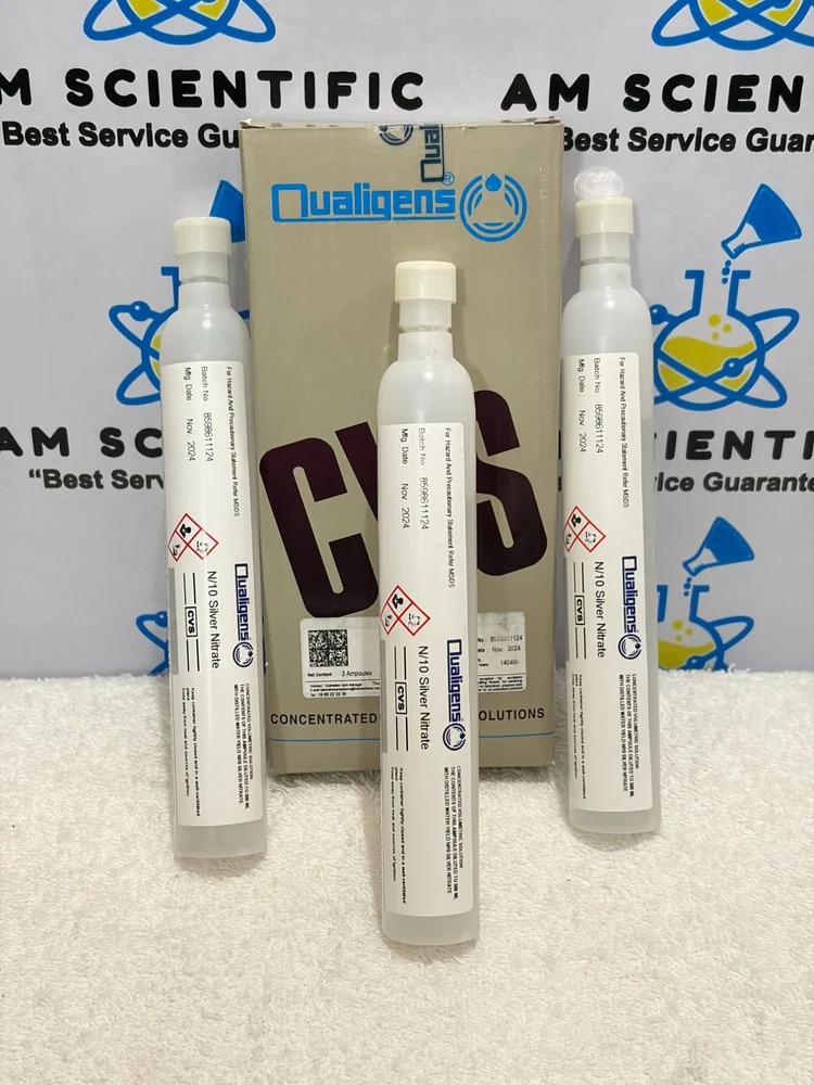 Silver Nitrate N/10 C V S  Qualigens 3AMP