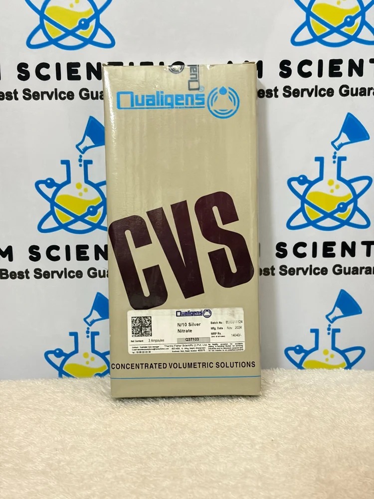 Silver Nitrate N/10 C V S  Qualigens 3AMP