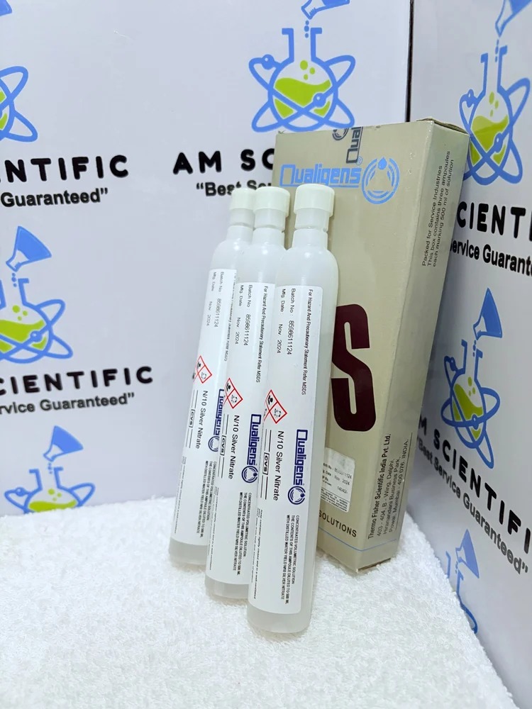 Silver Nitrate N/10 C V S  Qualigens 3AMP