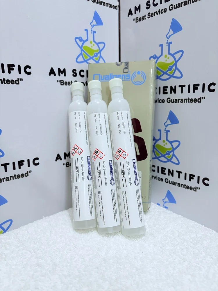 Silver Nitrate N/10 C V S  Qualigens 3AMP