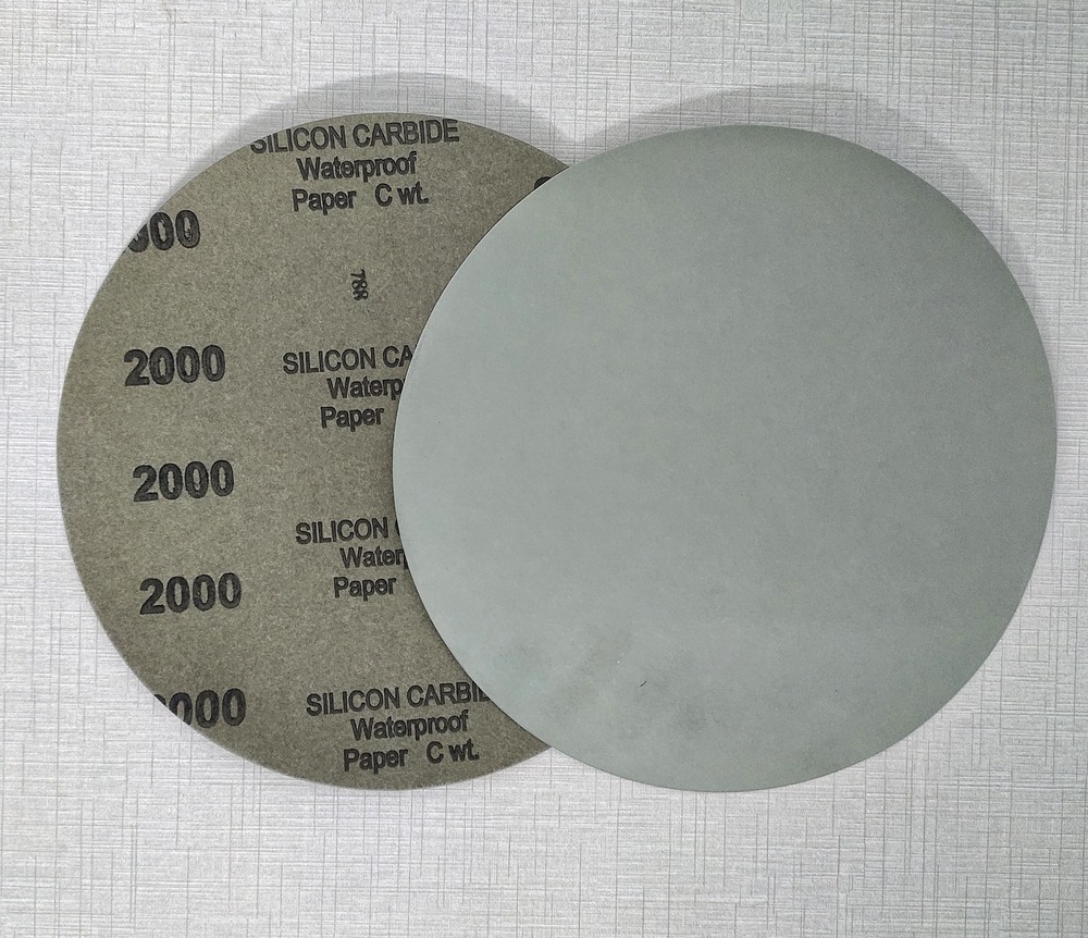8 Inch Round Emery Waterproof Paper