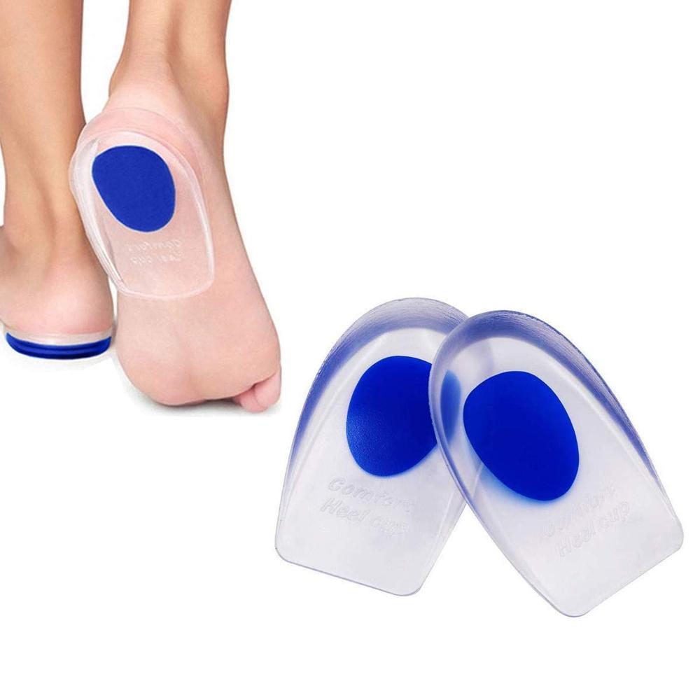 Silicone Gel Comfort Heel Cups For Pain Relief