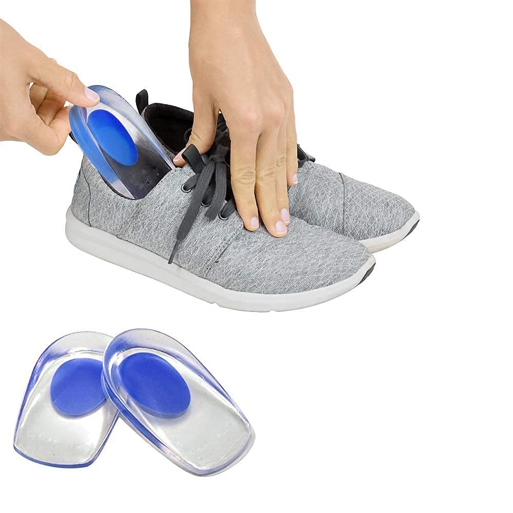 Silicone Gel Comfort Heel Cups For Pain Relief
