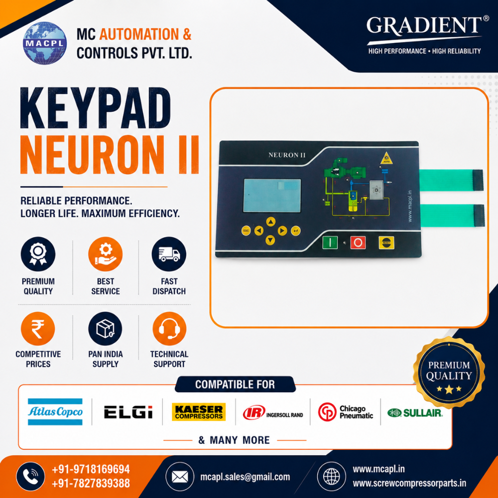 Elgi Neuron Ii Keypad - Height: 2 Centimeter (Cm)