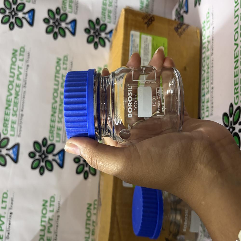 Reagent Bottles Narrow Mouth With Screw Cap 100ml