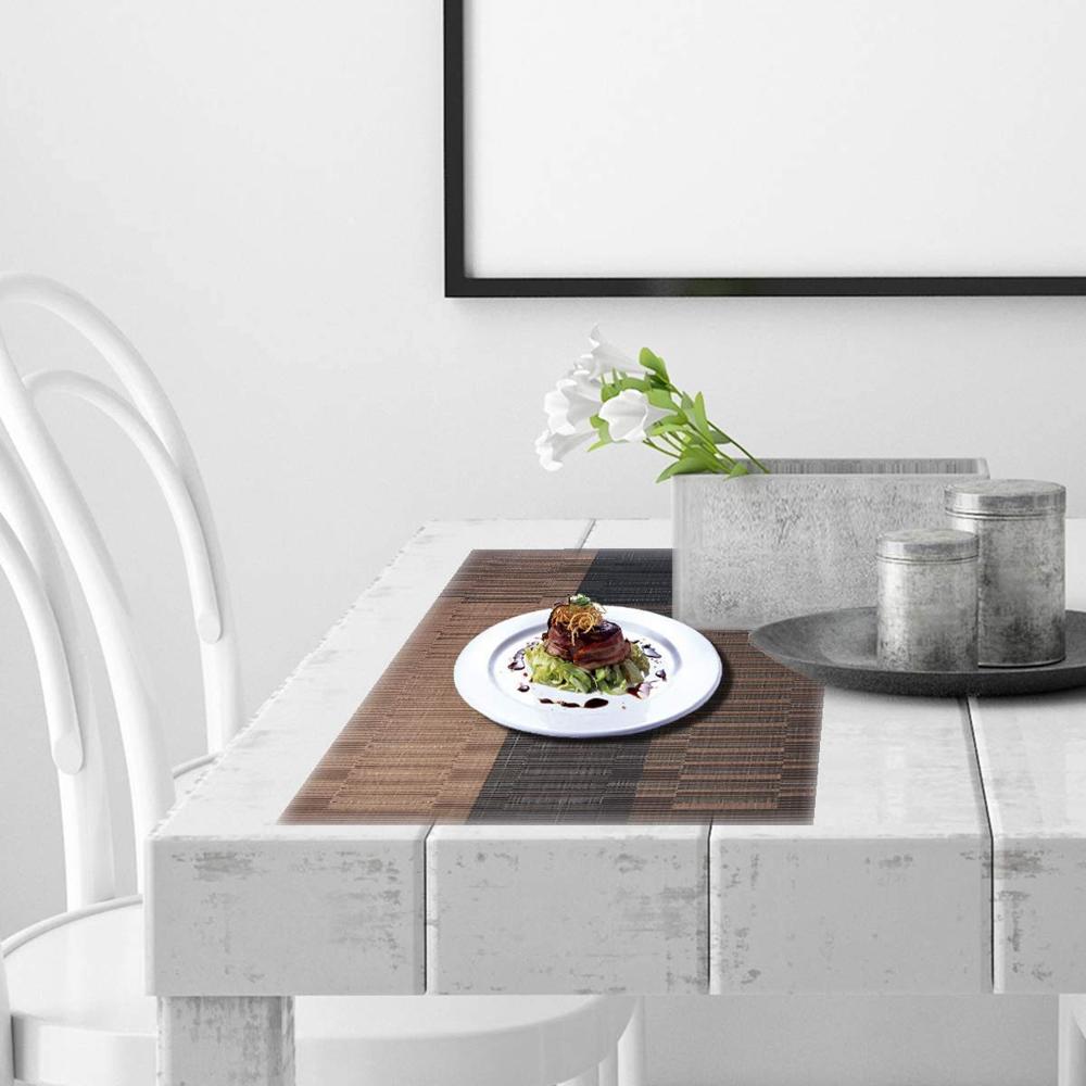 Place Mat - Brown Line