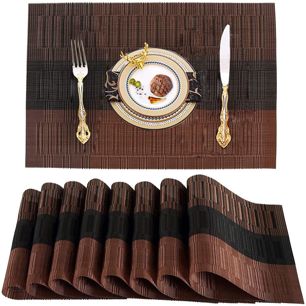 Place Mat - Brown Line