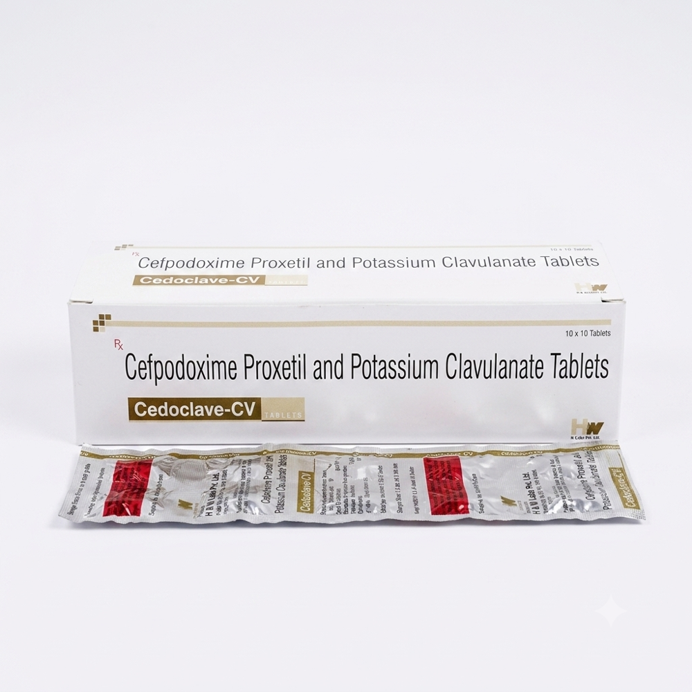 Cedoclave-CV Cefpodoxime Proxetil and Potassium Clavulanate Tablets