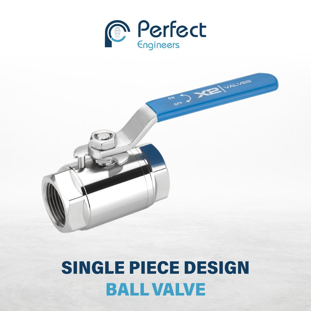 Single टुकड़ा Design Ball Valves